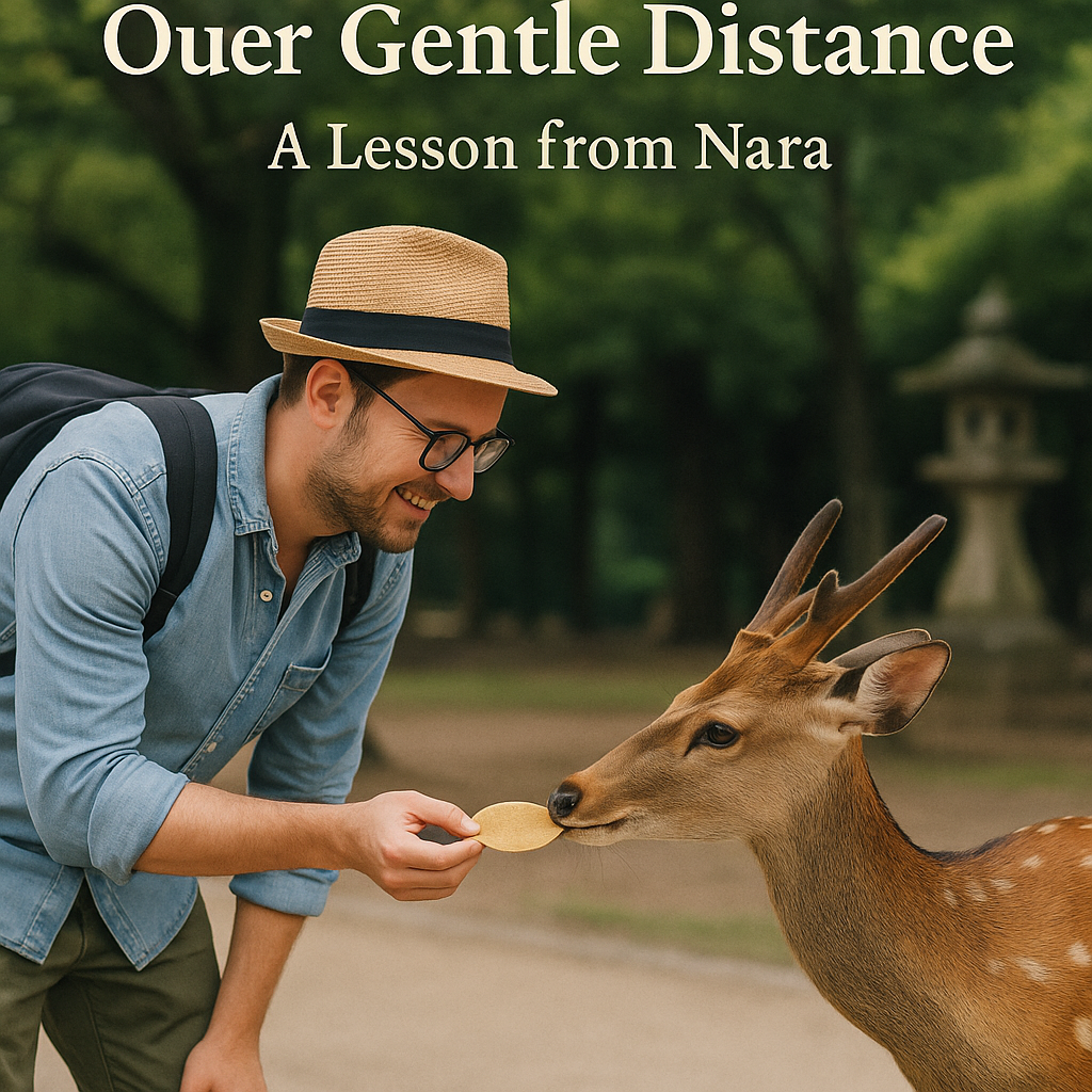Deer, Senbei, and Our Gentle Distance — A Lesson from Nara
