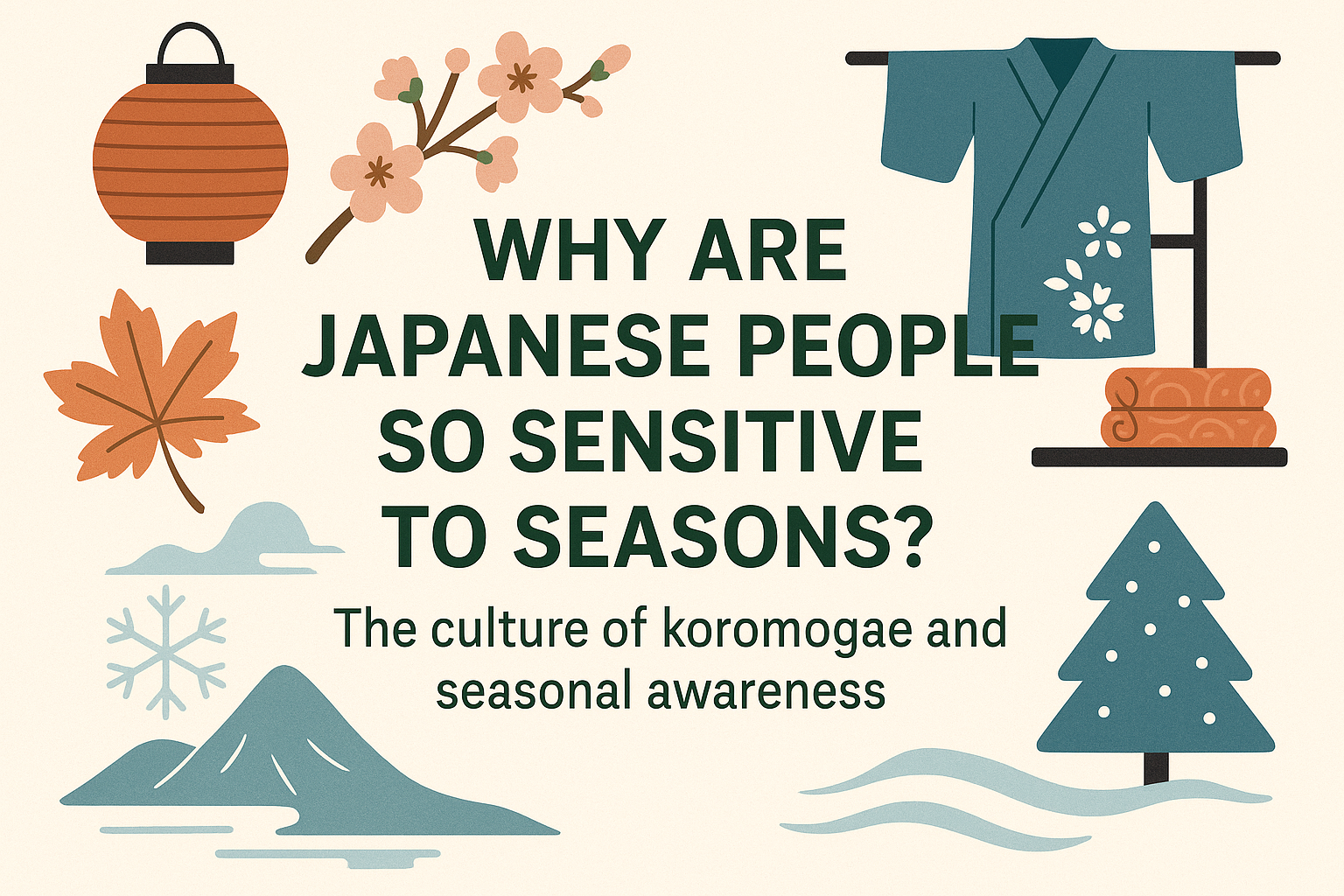 Why Are Japanese People So Sensitive to Seasons? The Culture of Koromogae and Seasonal Awareness