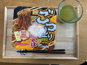 A Lifesaver During My Student Days: "Maruchan Gotsumori Sauce Yakisoba"
