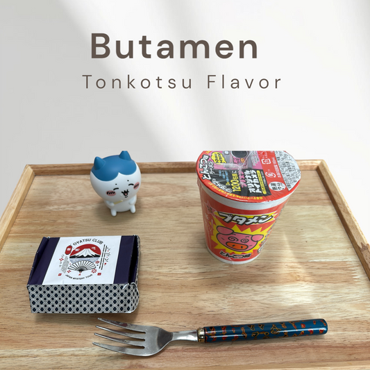 The Star of Japanese Snacks! My Experience with "Butamen (Tonkotsu Flavor)"