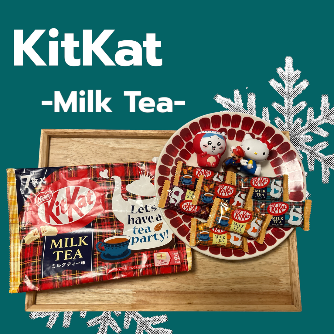 🍪 [Review] KitKat Milk Tea Flavor: The Perfect Treat for Cozy Winter Nights? ☕✨