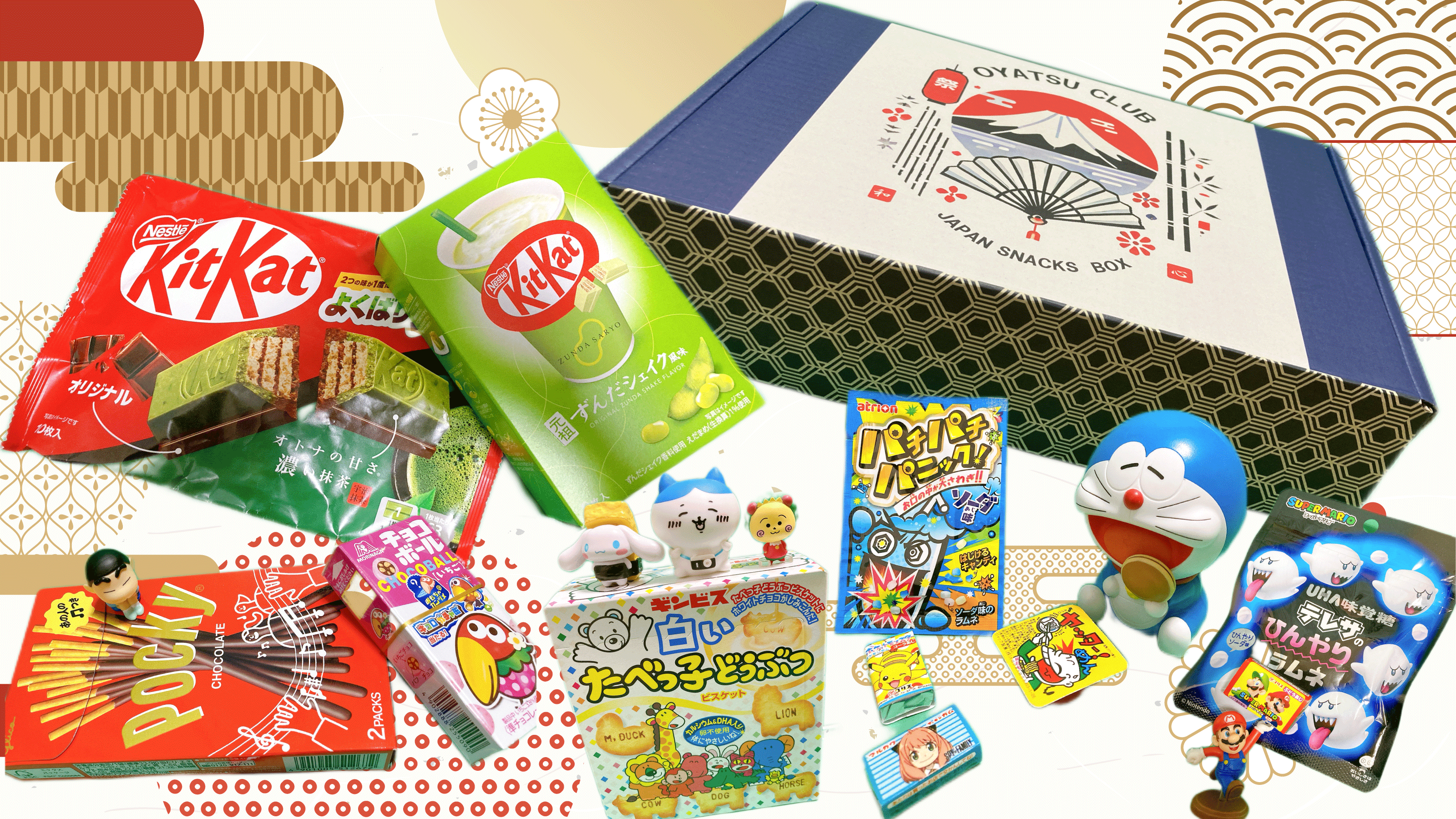 OyatsuClub-Japan Snacks Box-